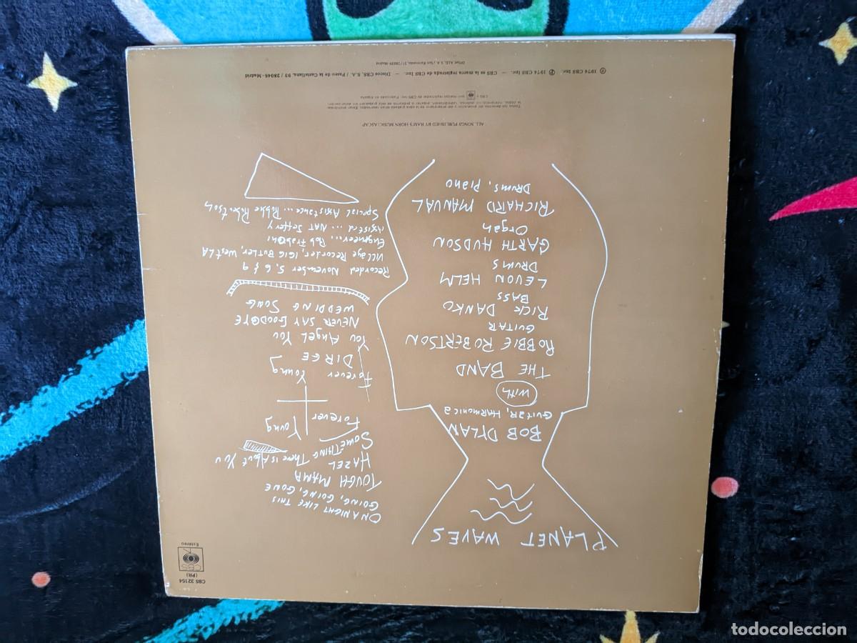 Discos de vinilo: // Bob Dylan &ndash; Planet Waves - CBS Espa&ntilde;a 1985 - Foto 2
