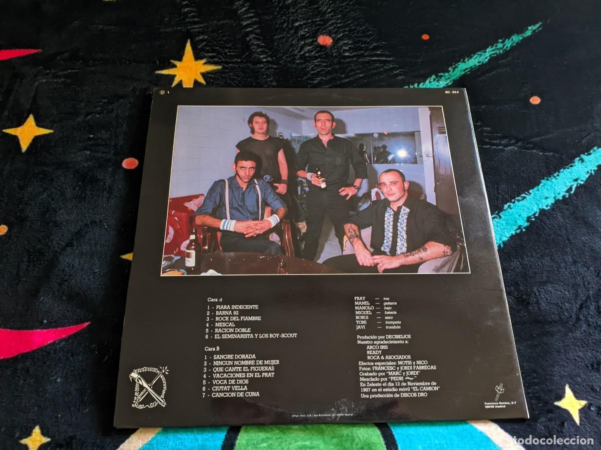 Discos de vinilo: // Decibelios &ndash; Vivos 88 - DRO 1987, gatefold - Foto 2