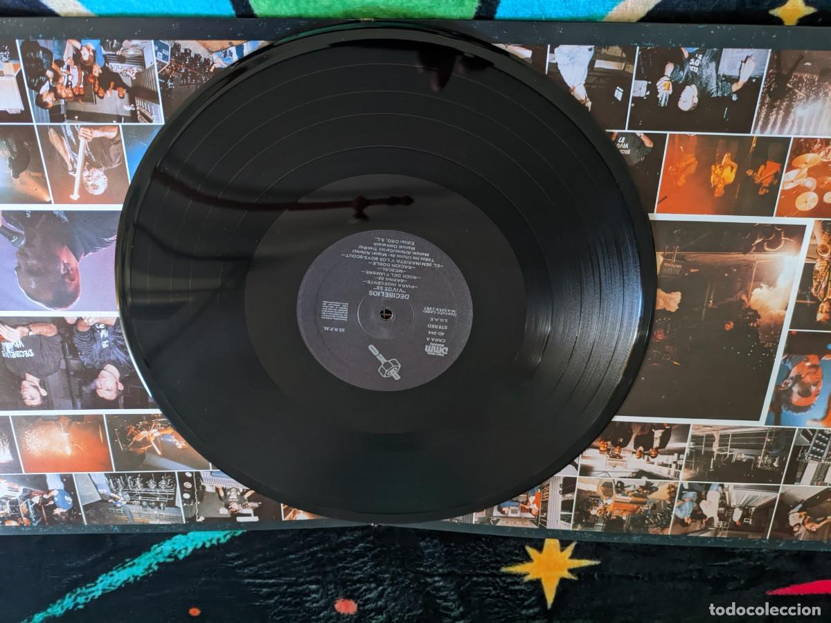 Discos de vinilo: // Decibelios &ndash; Vivos 88 - DRO 1987, gatefold - Foto 5