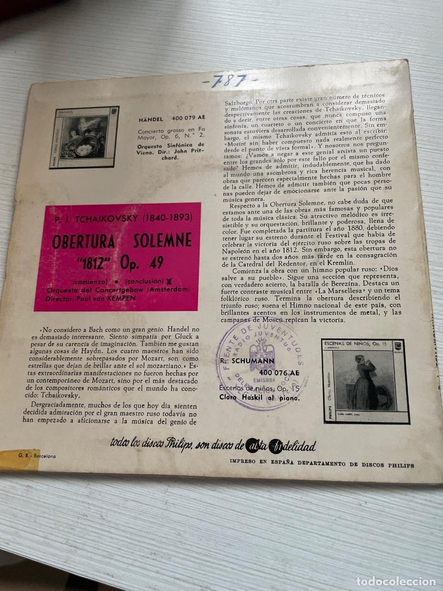 Discos de vinilo: Obertura solemne 1812 vinilo - Foto 2