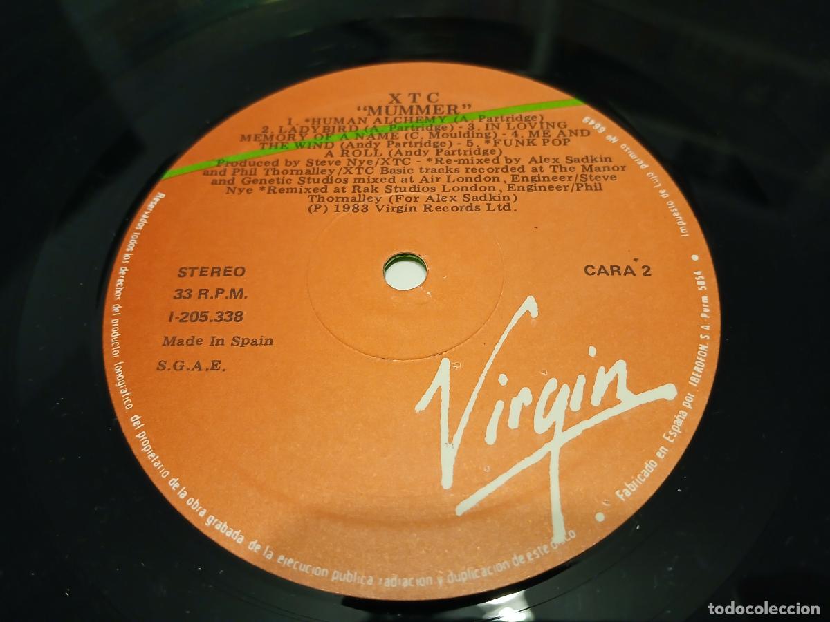 Discos de vinilo: XTC &ndash; Mummer- (1983) LP disco vinilo - Foto 2