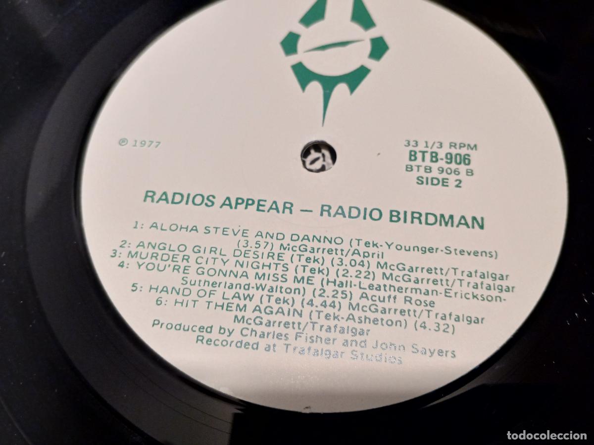 Discos de vinilo: Radio Birdman &lrm;&ndash; Radios Appear (Overseas Version)- (2000) LP disco vinilo - Foto 3