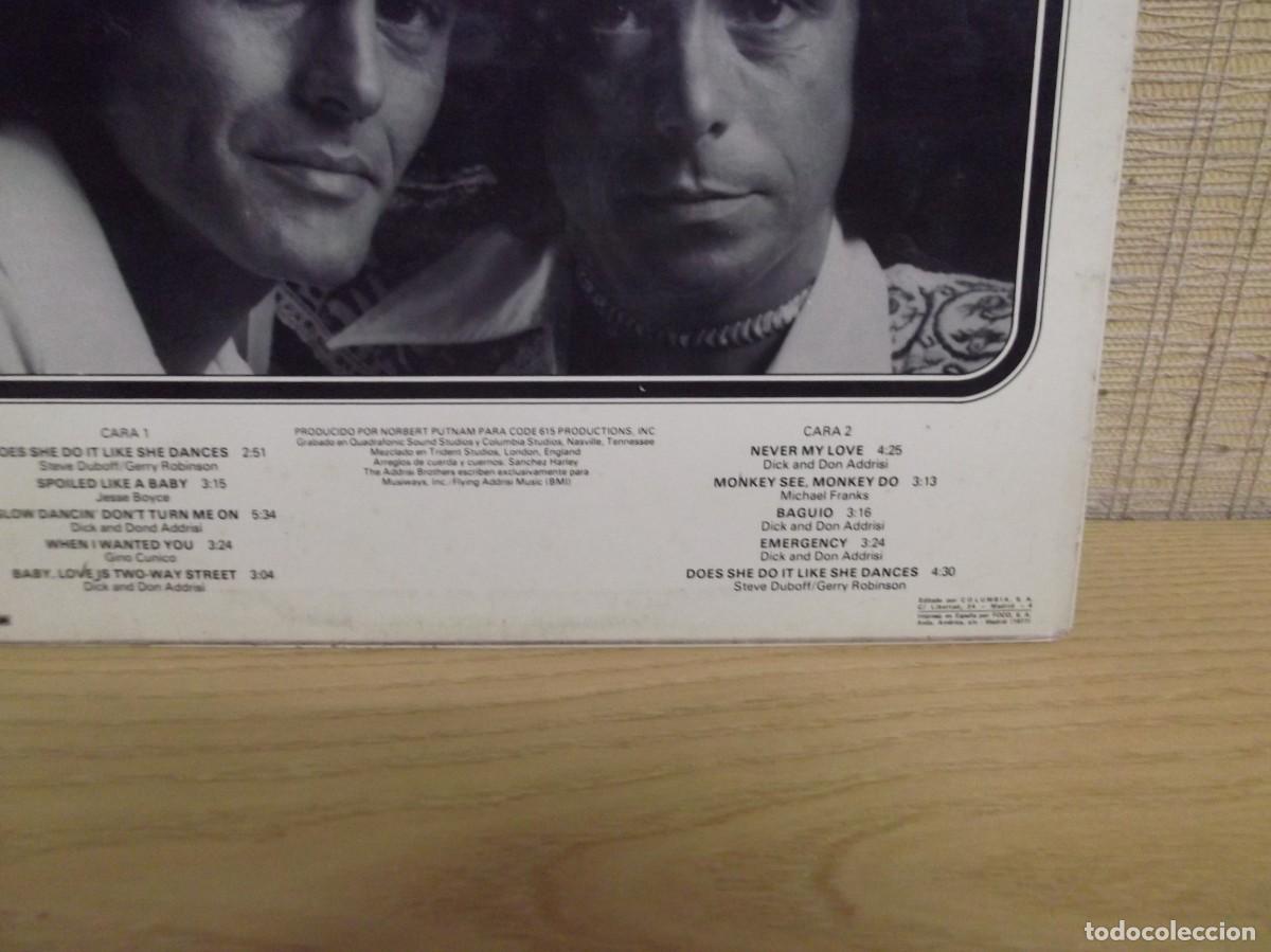 Discos de vinilo: LP Addrisi Brothers 1977 - Foto 2