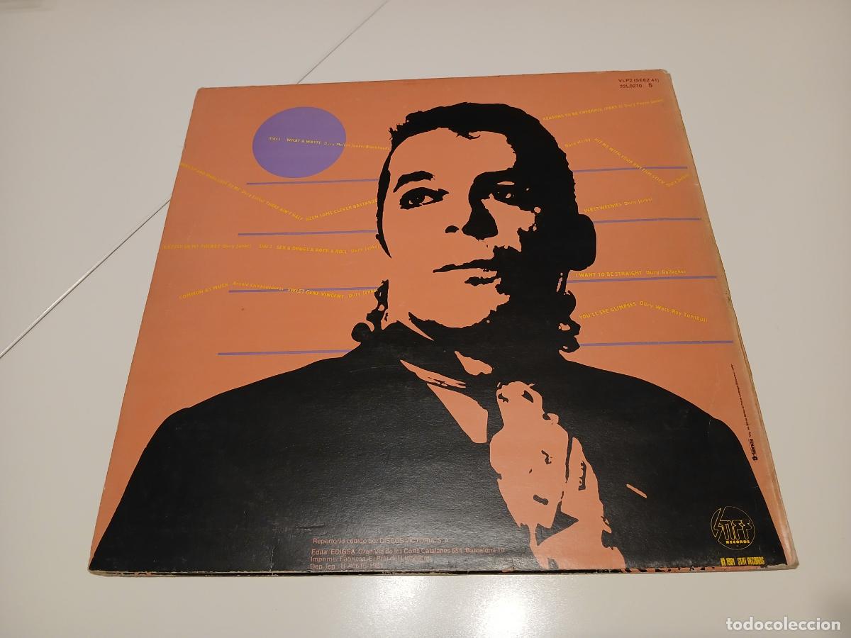 Discos de vinilo: Ian Dury & The Blockheads &ndash; Exitos Dury- (1981) LP disco vinilo - Foto 7