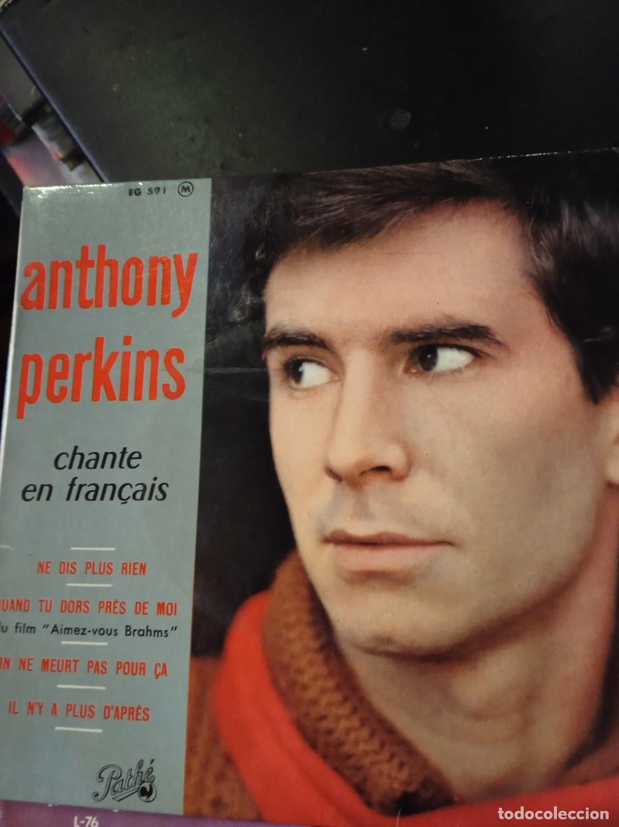 Discos de vinilo: ANTHONY PERKINS- CHANTE EN FRAN&Ccedil;AIS. EP - Foto 1