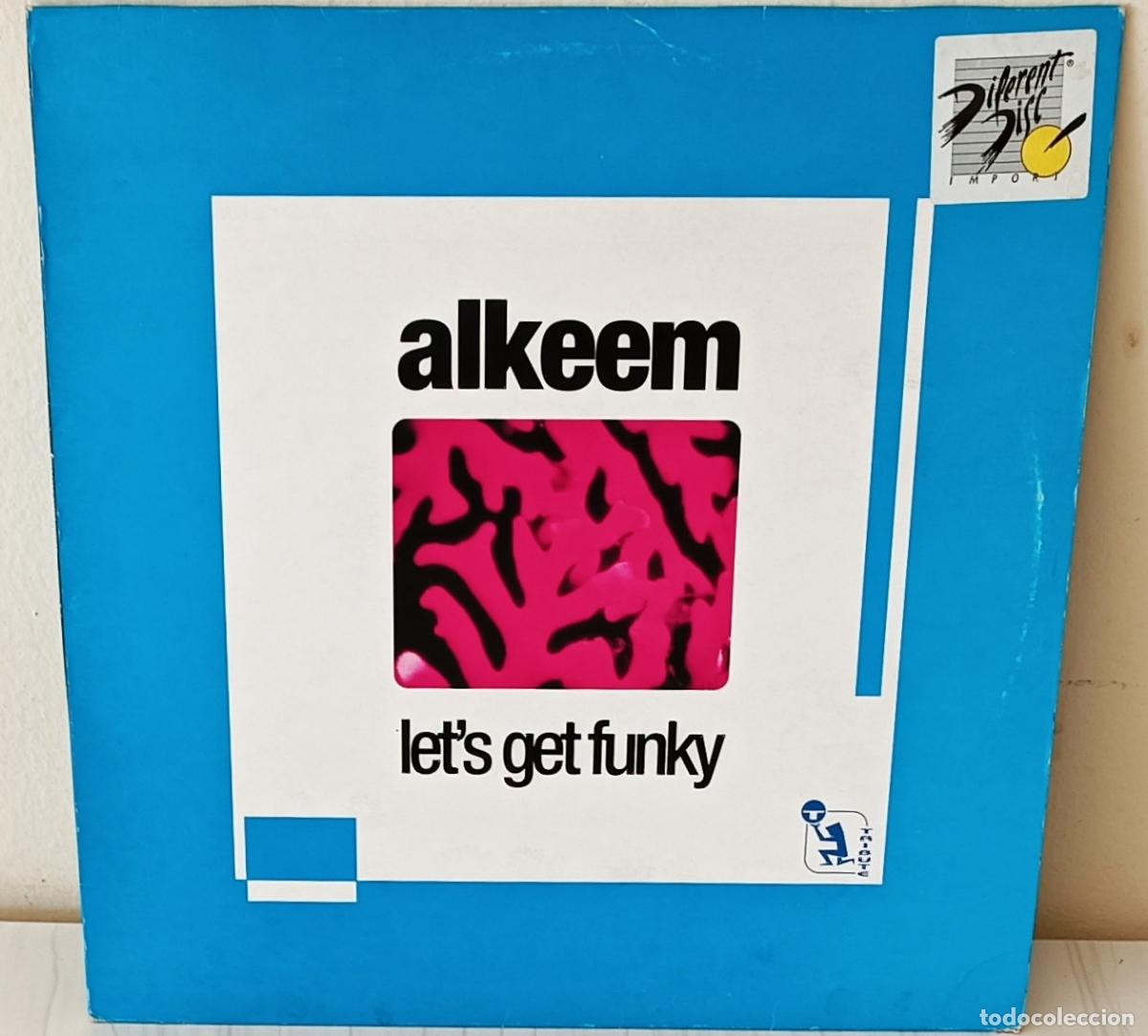 Discos de vinilo: ALKEEM - LET&acute;S GET FUNKY MAXI TRIBUTE - 1998 - Foto 1