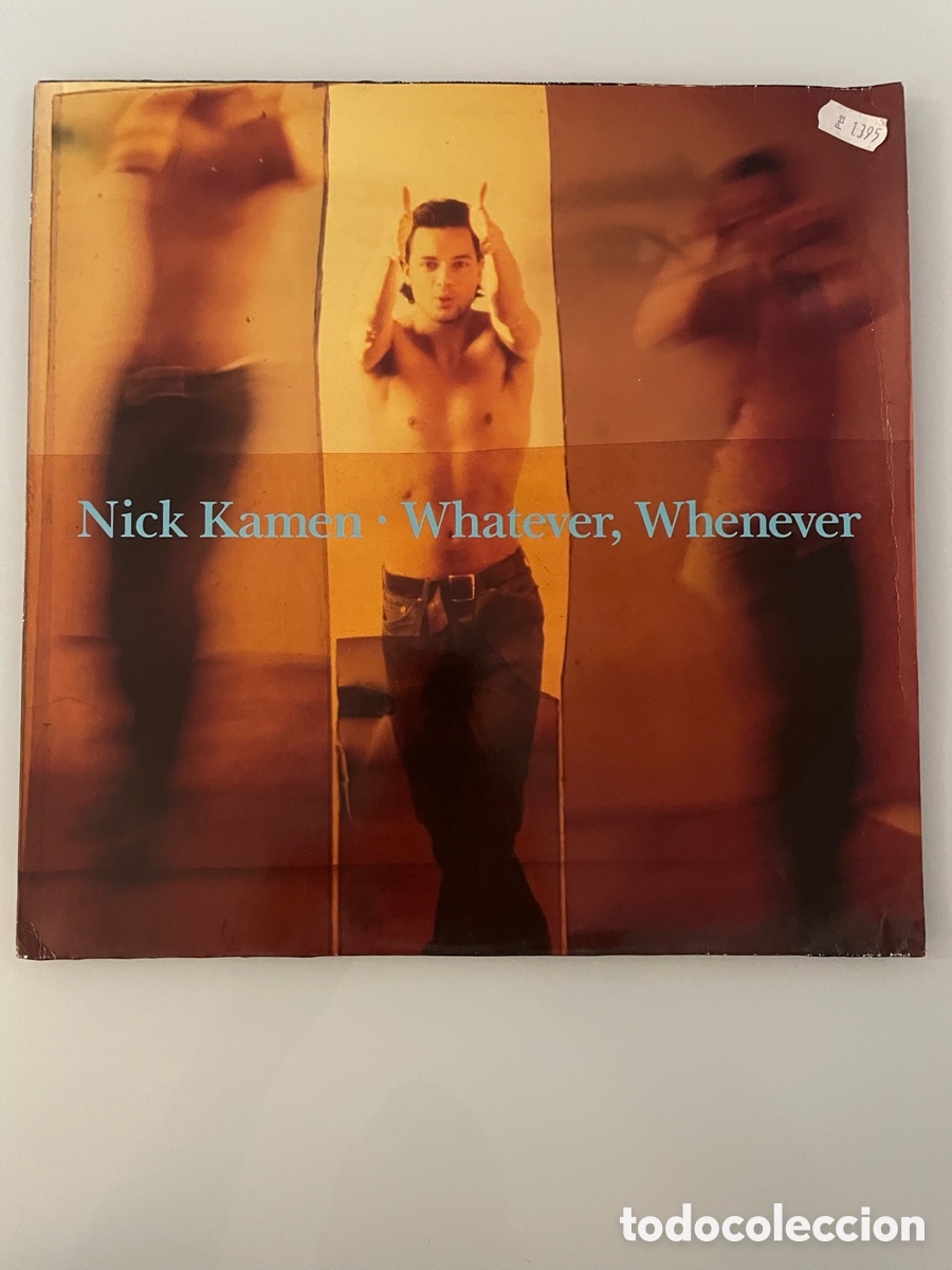 Discos de vinilo: Disco vinilo.- Nick Kamen: Whatever, whenever. WEA Germany 1992 - Foto 1
