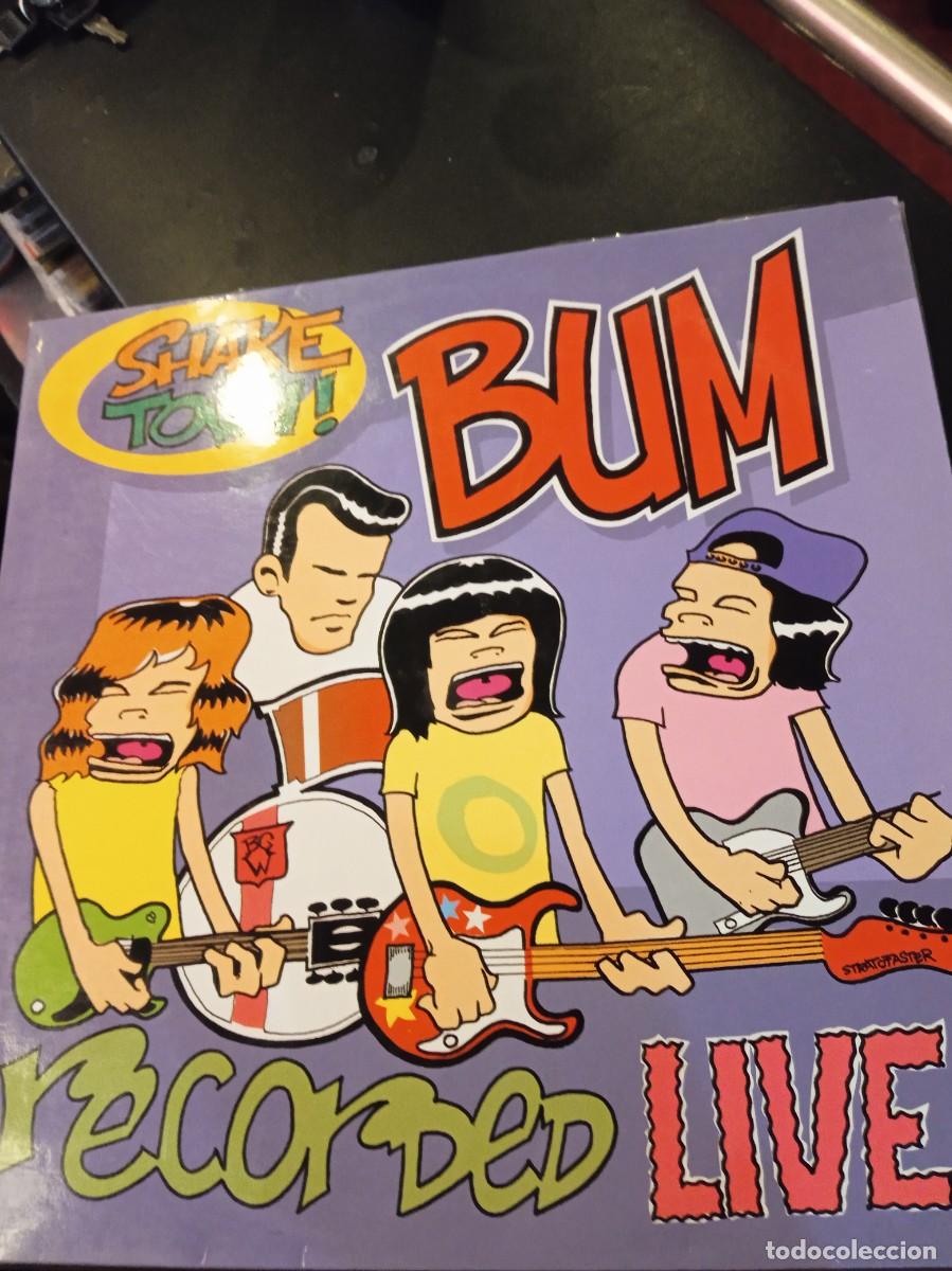 Discos de vinilo: BUM- SHAKE TOWN! RECORDED LIVE. LP - Foto 1