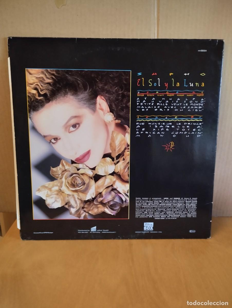 Discos de vinilo: SAPHO ----- EL SOL Y LA LUNA - Foto 2