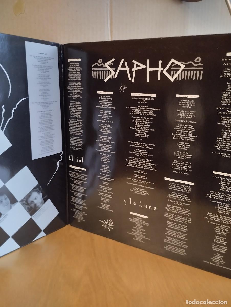 Discos de vinilo: SAPHO ----- EL SOL Y LA LUNA - Foto 3