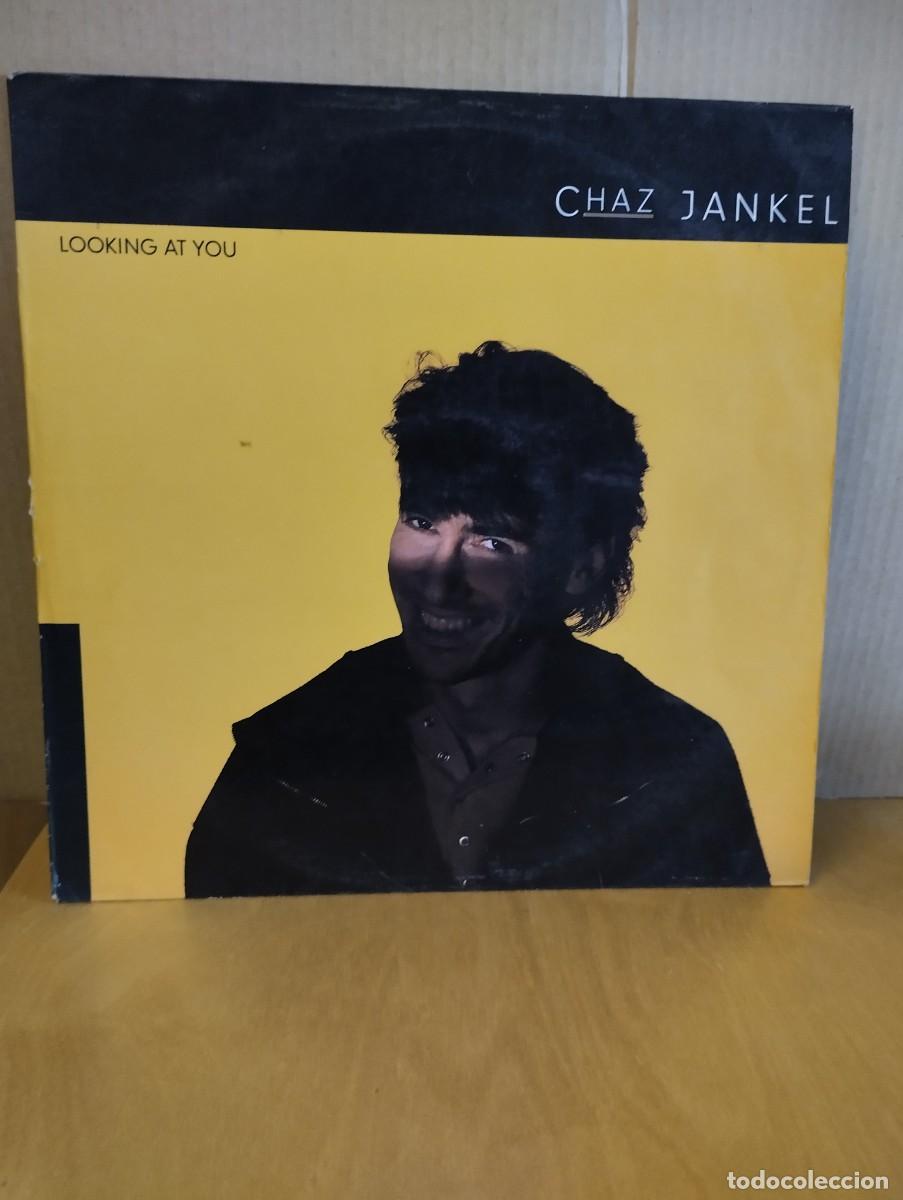 Discos de vinilo: CHAZ JANKEL ---- LOOKING AT YOU - Foto 1