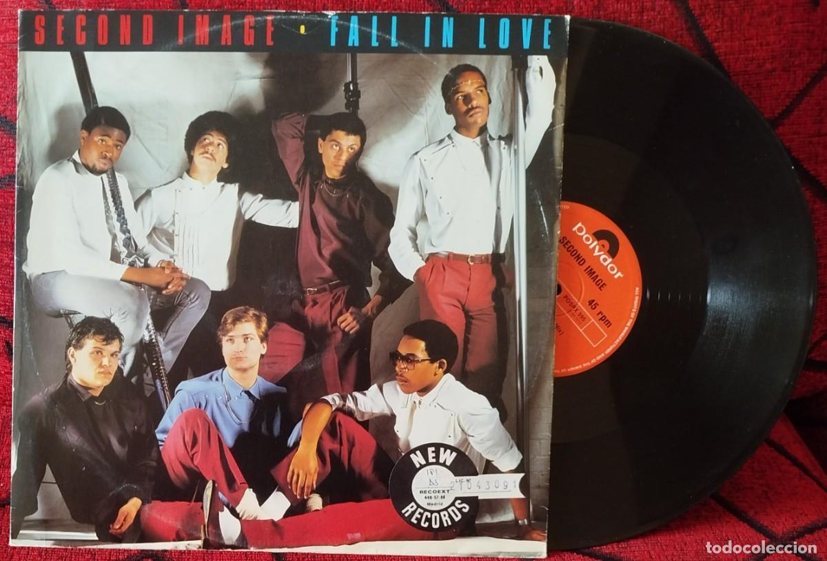 Discos de vinilo: SECOND IMAGE ** Fall In Love ** MAXI SINGLE VINILO 1982 UK - Foto 1
