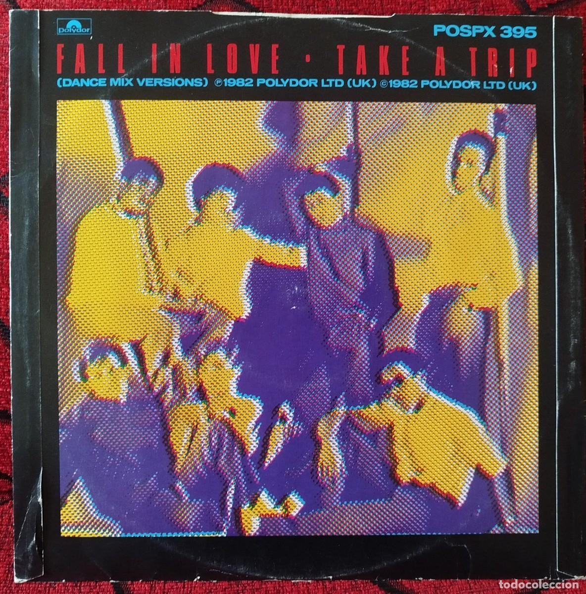 Discos de vinilo: SECOND IMAGE ** Fall In Love ** MAXI SINGLE VINILO 1982 UK - Foto 2