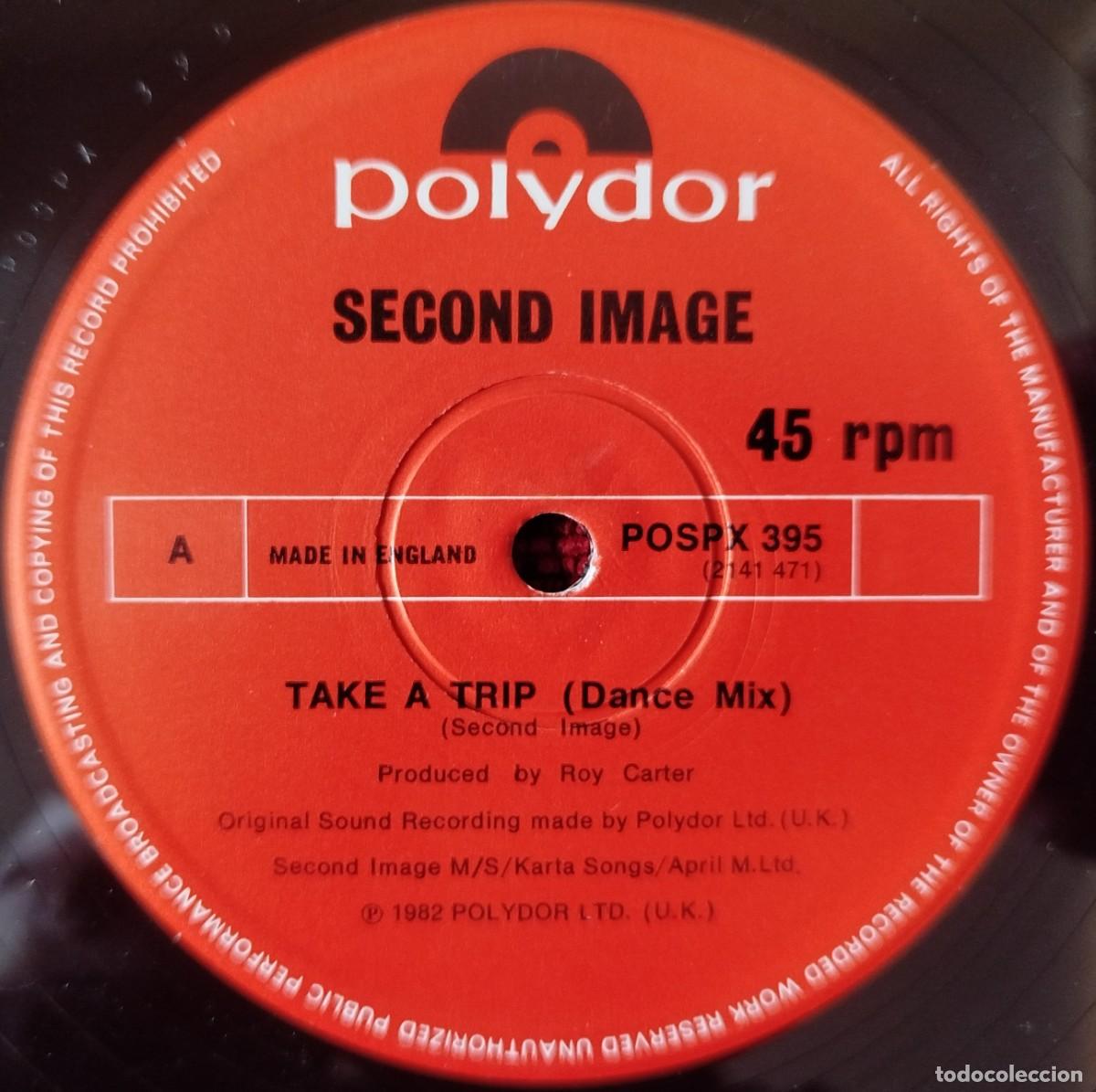 Discos de vinilo: SECOND IMAGE ** Fall In Love ** MAXI SINGLE VINILO 1982 UK - Foto 3