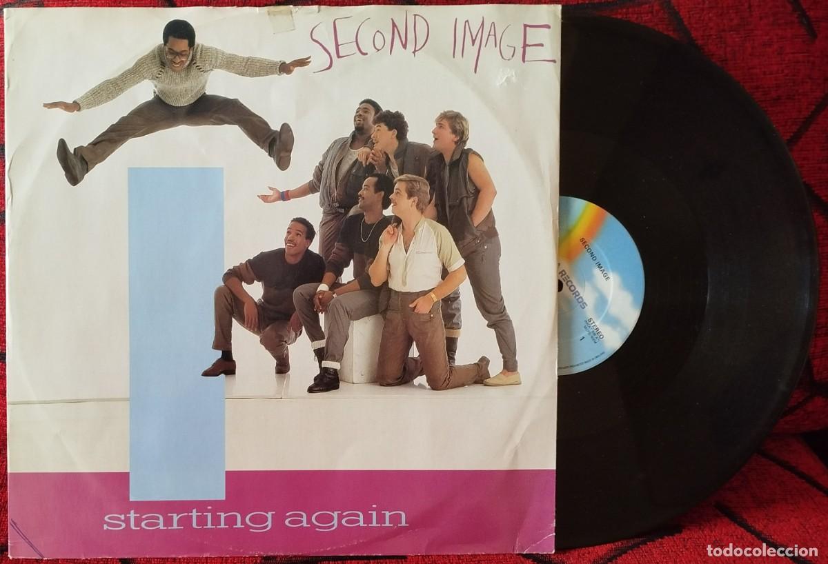 Discos de vinilo: SECOND IMAGE ** Starting Again ** MAXI SINGLE VINILO 1985 UK - Foto 1