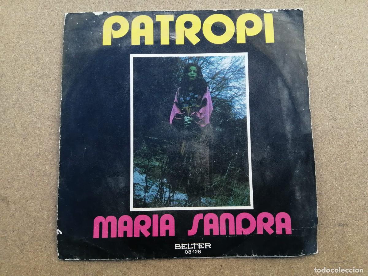 Discos de vinilo: DISCO SINGLE. MARIA SANDRA (PATROPI) - Foto 1