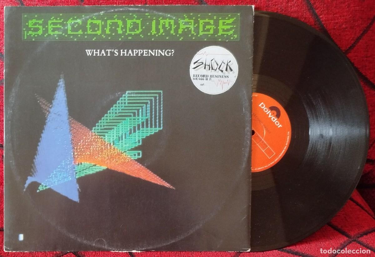Discos de vinilo: SECOND IMAGE ** Whats Happening? ** MAXI SINGLE VINILO 1982 UK - Foto 1