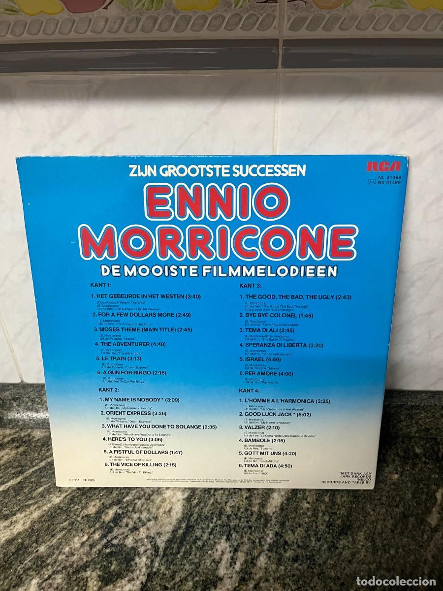 Discos de vinilo: Ennio Morricone Zijn Grootste Successen - Foto 3