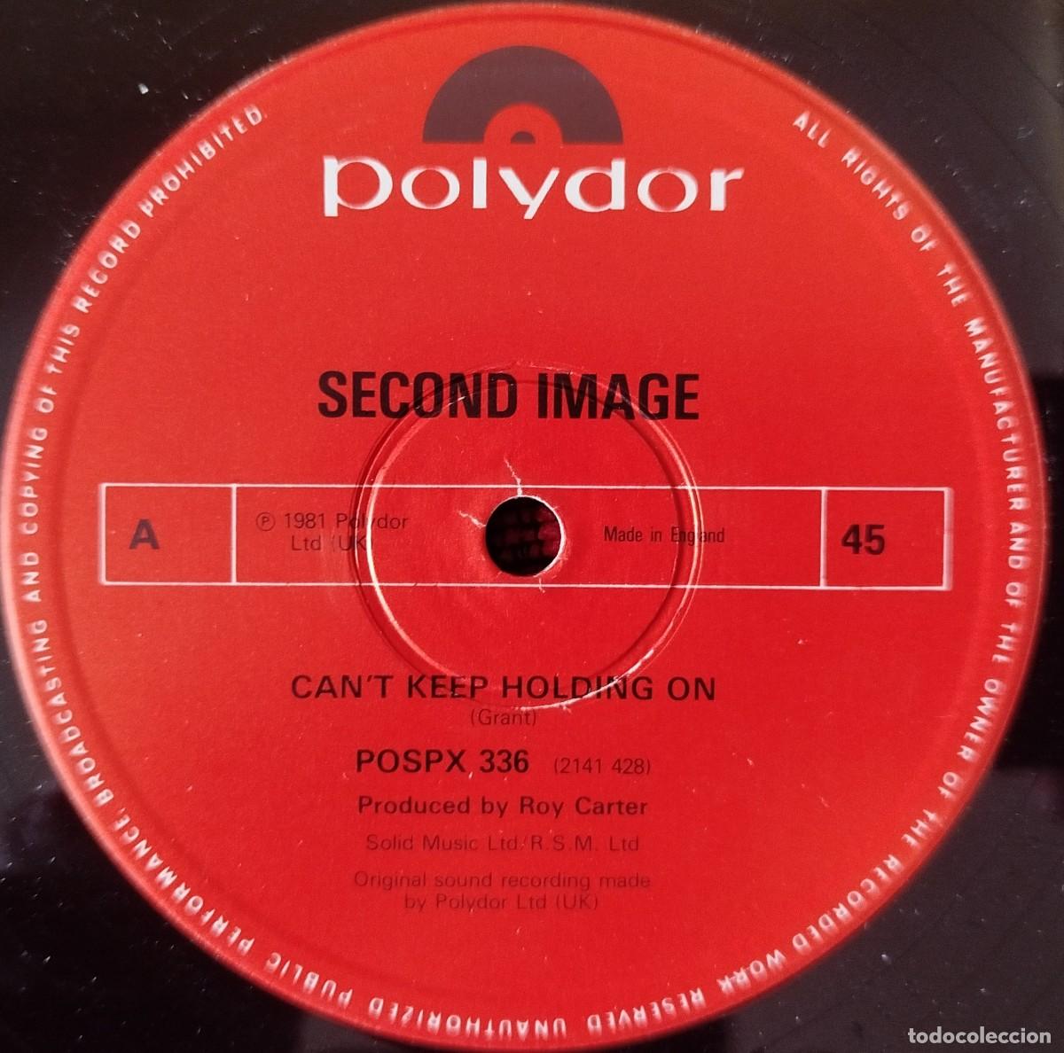 Discos de vinilo: SECOND IMAGE ** Cant Keep Holding On ** MAXI SINGLE VINILO 1981 UK - Foto 1