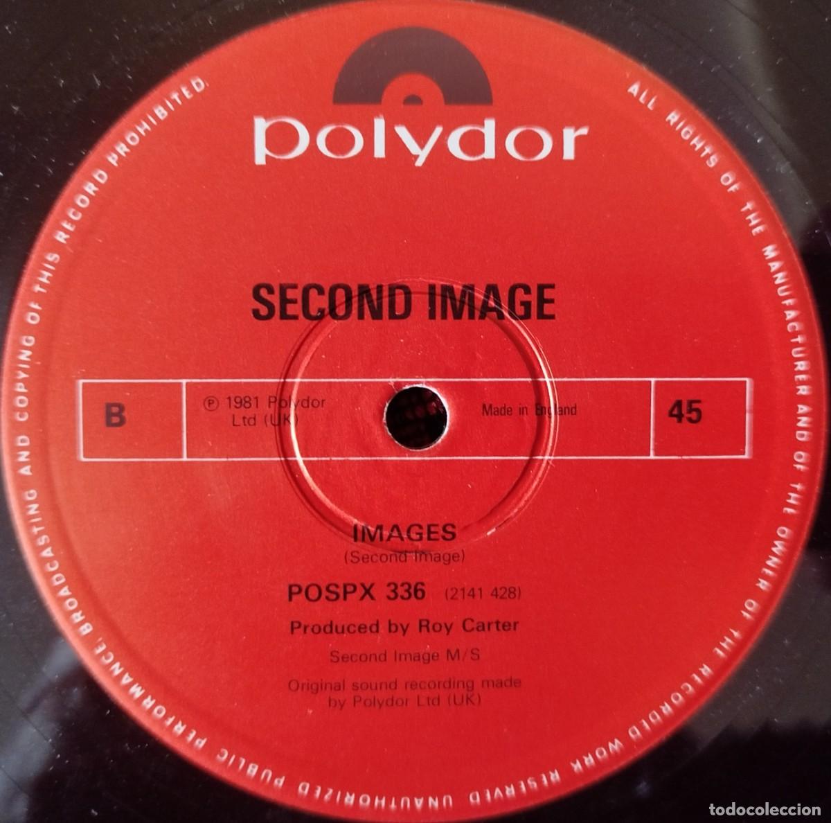 Discos de vinilo: SECOND IMAGE ** Cant Keep Holding On ** MAXI SINGLE VINILO 1981 UK - Foto 2