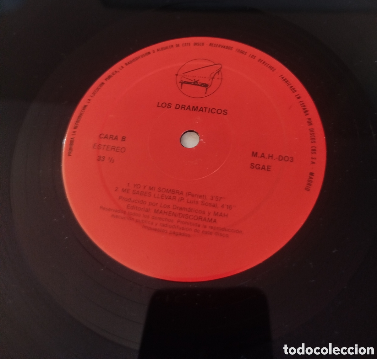 Discos de vinilo: Los dram&aacute;ticos - Los dram&aacute;ticos - Foto 3