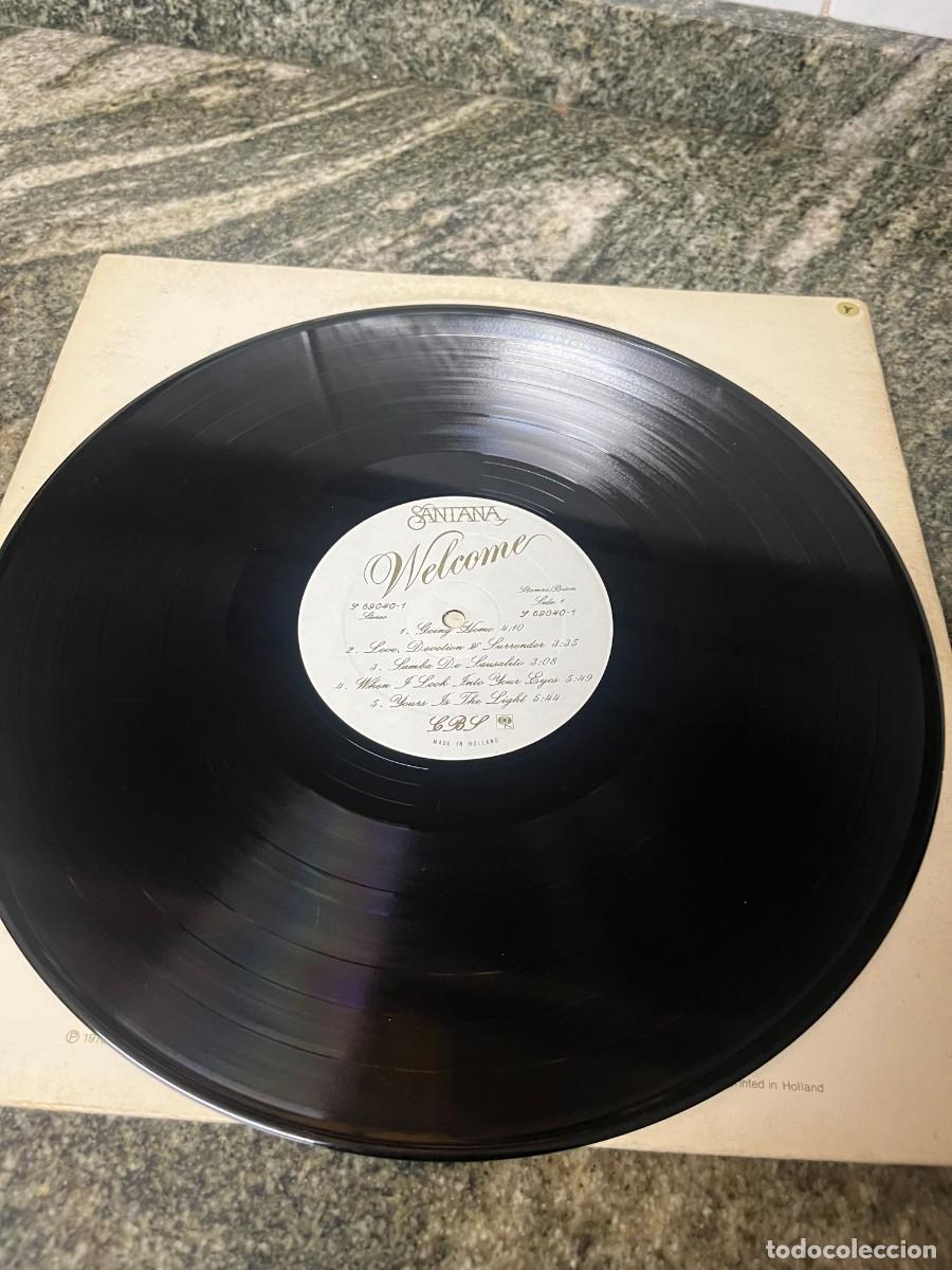 Discos de vinilo: Santana Welcome album - Foto 4