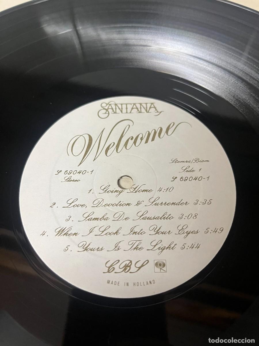 Discos de vinilo: Santana Welcome album - Foto 5