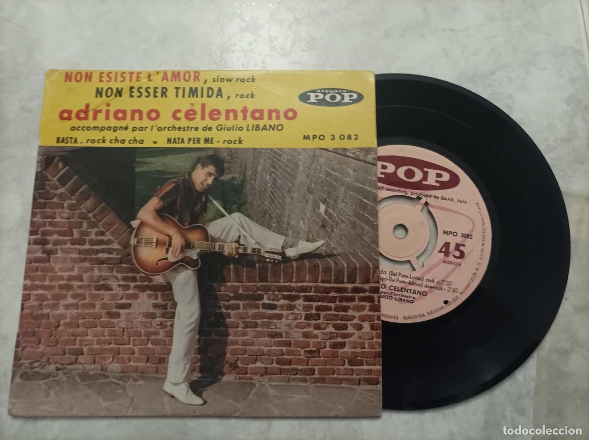Discos de vinilo: Adriano Celentano ep original - Foto 1