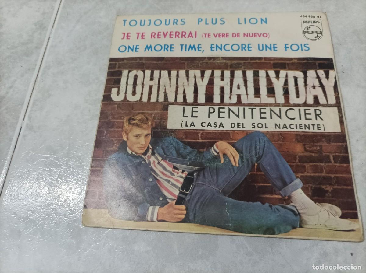 Discos de vinilo: Johnny Hallyday ep le penitencier - Foto 1