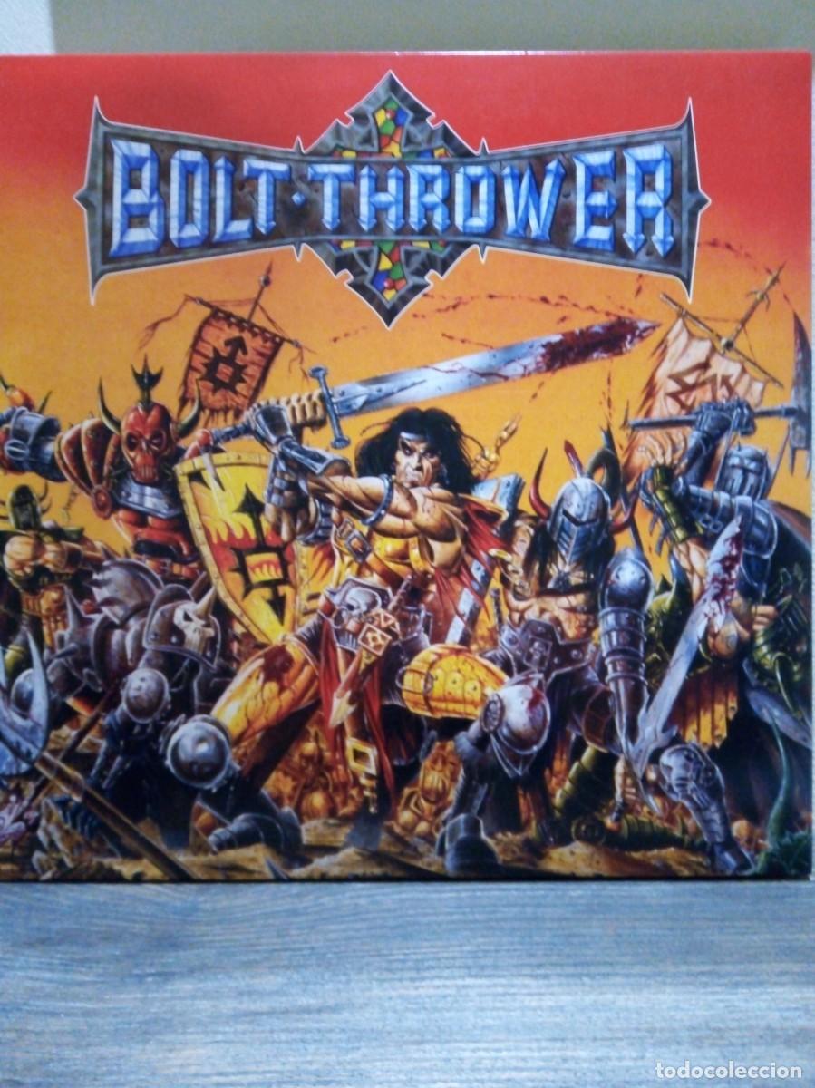Discos de vinilo: Bolt Thrower, Wal M&aacute;ster 2013, vinilo limitado spliter - Foto 1