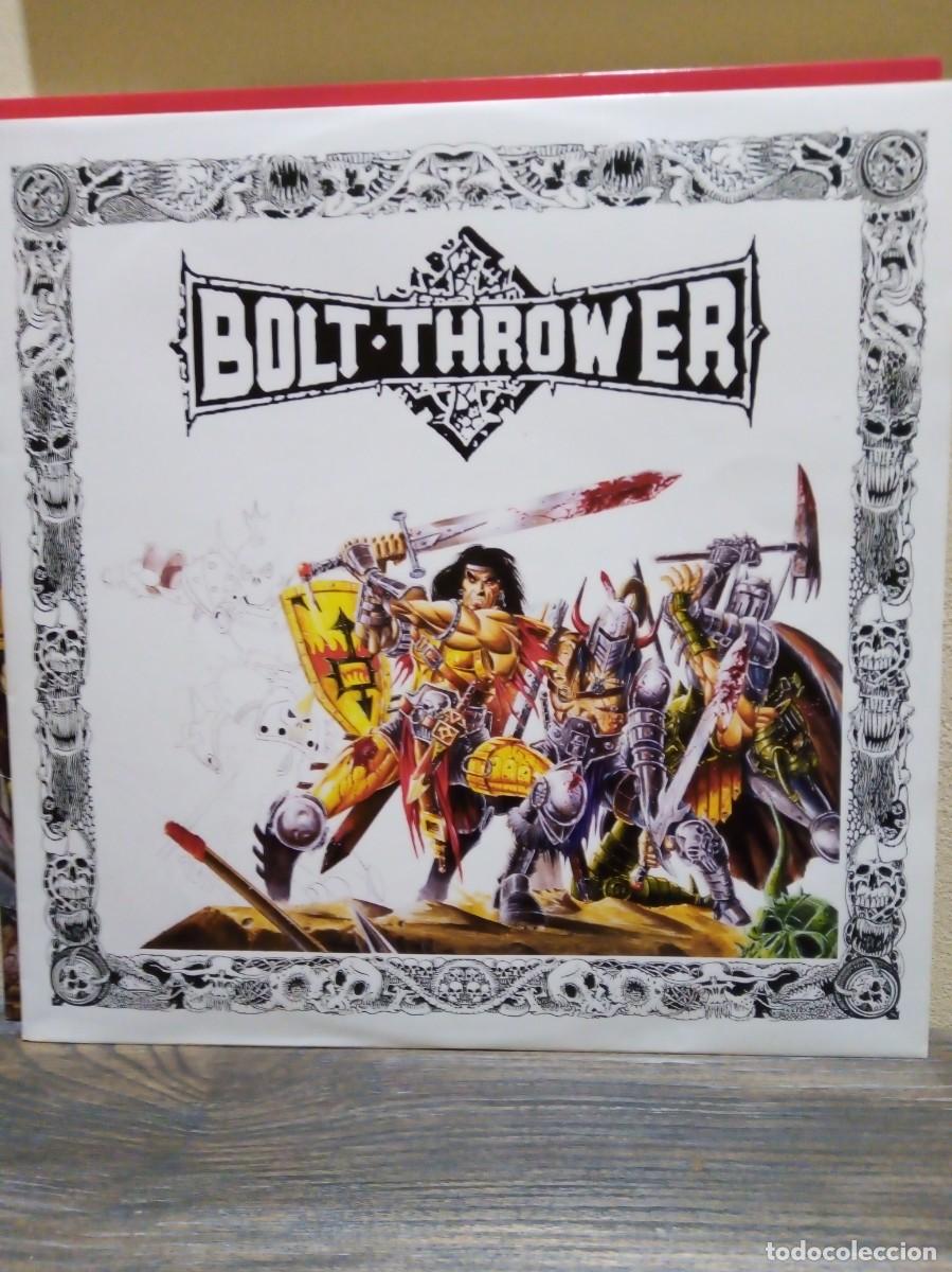 Discos de vinilo: Bolt Thrower, Wal M&aacute;ster 2013, vinilo limitado spliter - Foto 6