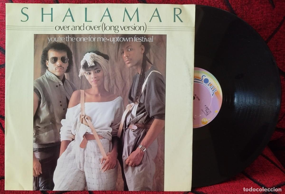 Discos de vinilo: SHALAMAR ** Over And Over (Long Version) ** MAXI SINGLE VINILO 1983 UK - Foto 1