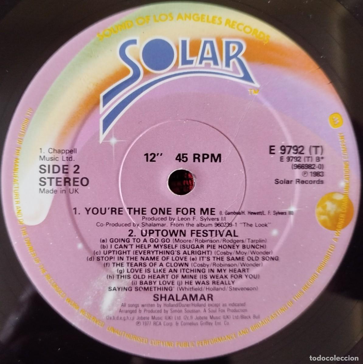 Discos de vinilo: SHALAMAR ** Over And Over (Long Version) ** MAXI SINGLE VINILO 1983 UK - Foto 4