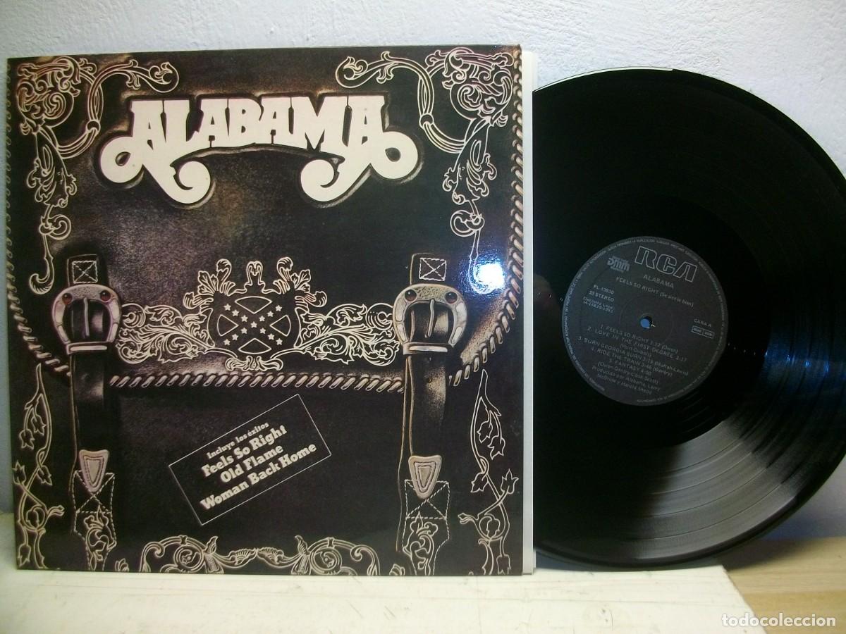 Discos de vinilo: ALABAMA - feels so right 1981 LP - Foto 1