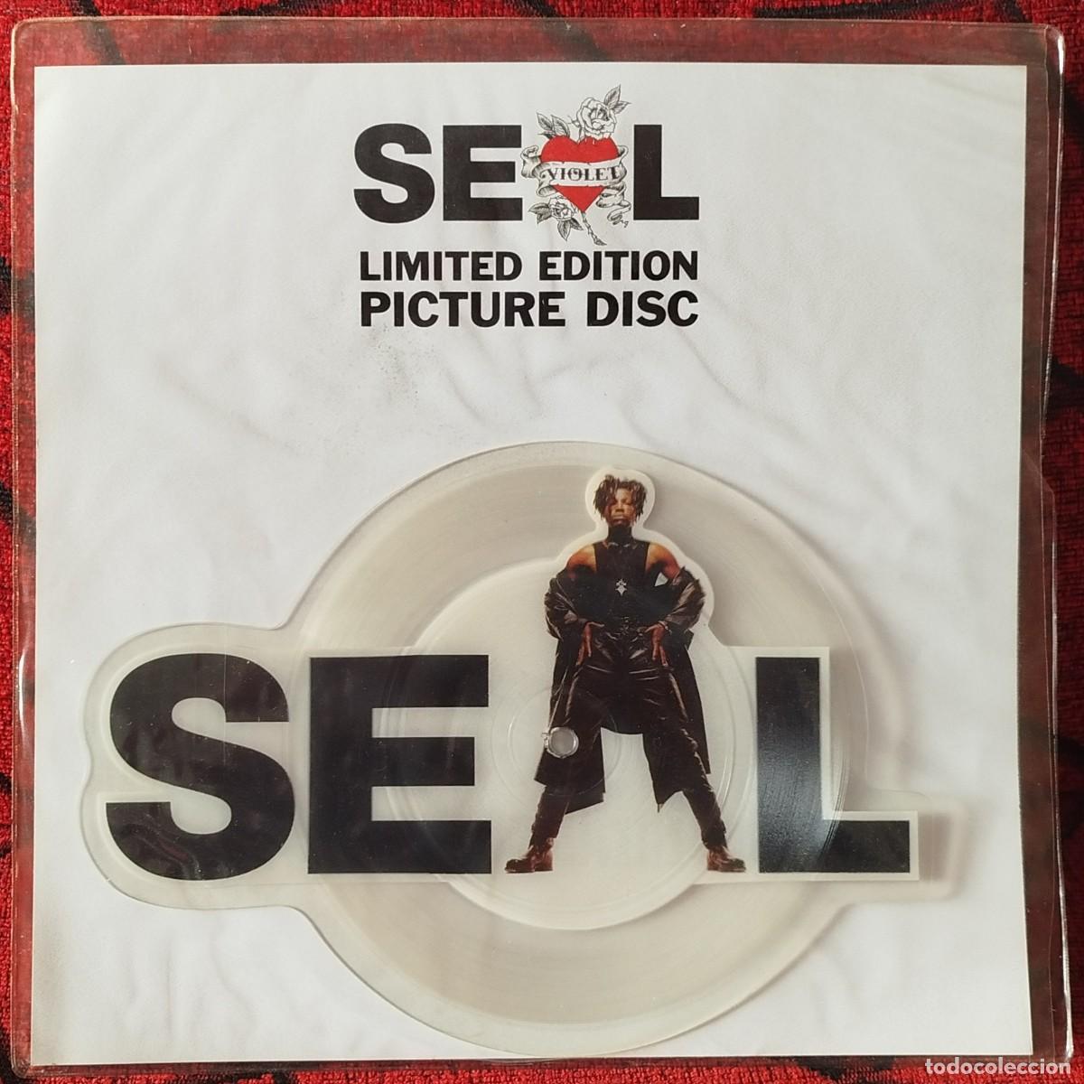 Discos de vinilo: SEAL ** Violet ** SINGLE VINILO EDICION LIMITADA 1991 UK - Foto 1