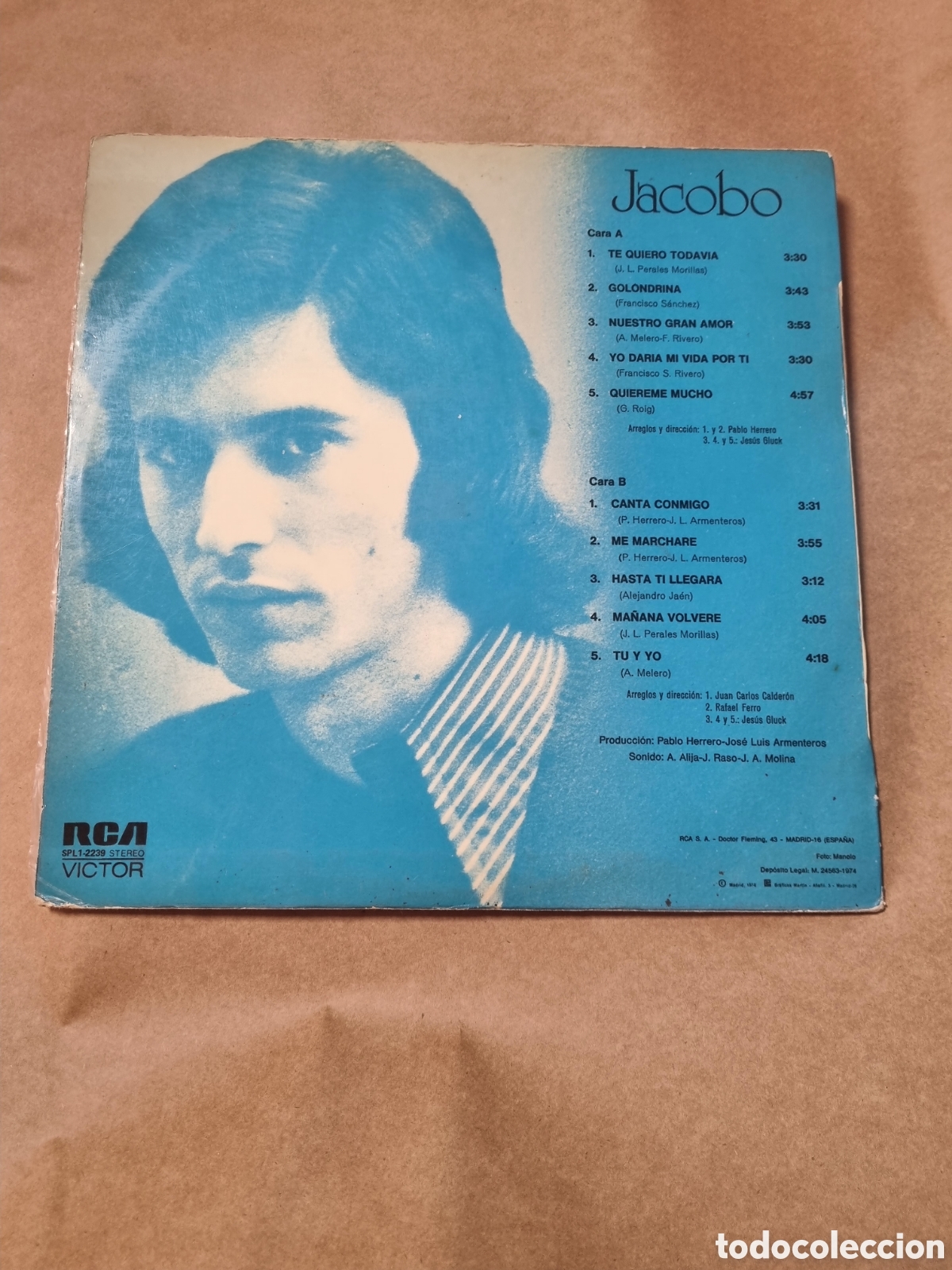 Discos de vinilo: VIN6827 jacobo VINILO SEGUNDAMANO - Foto 2