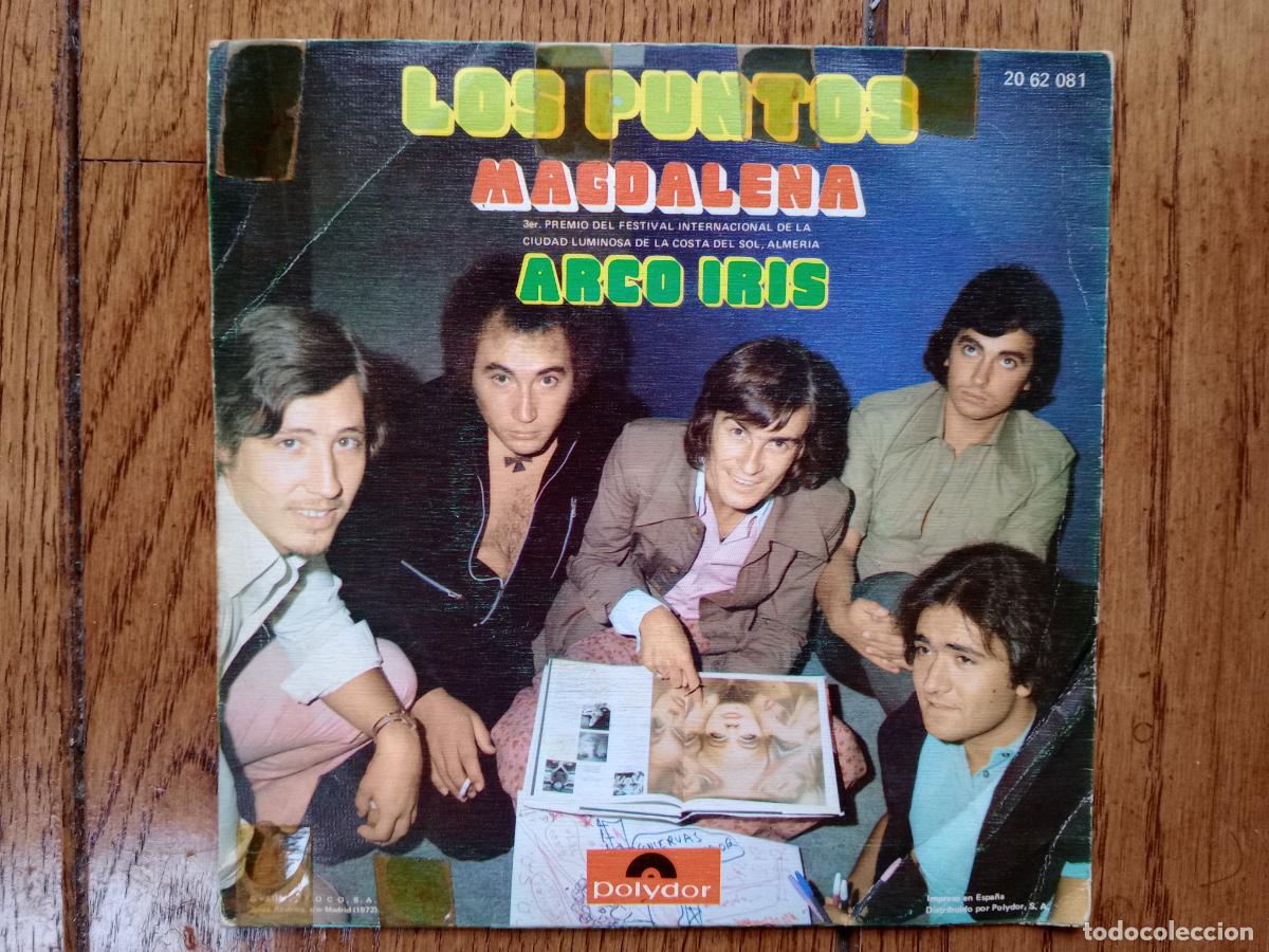 Discos de vinilo: Los Puntos - Magdalena + Arco iris - Foto 2