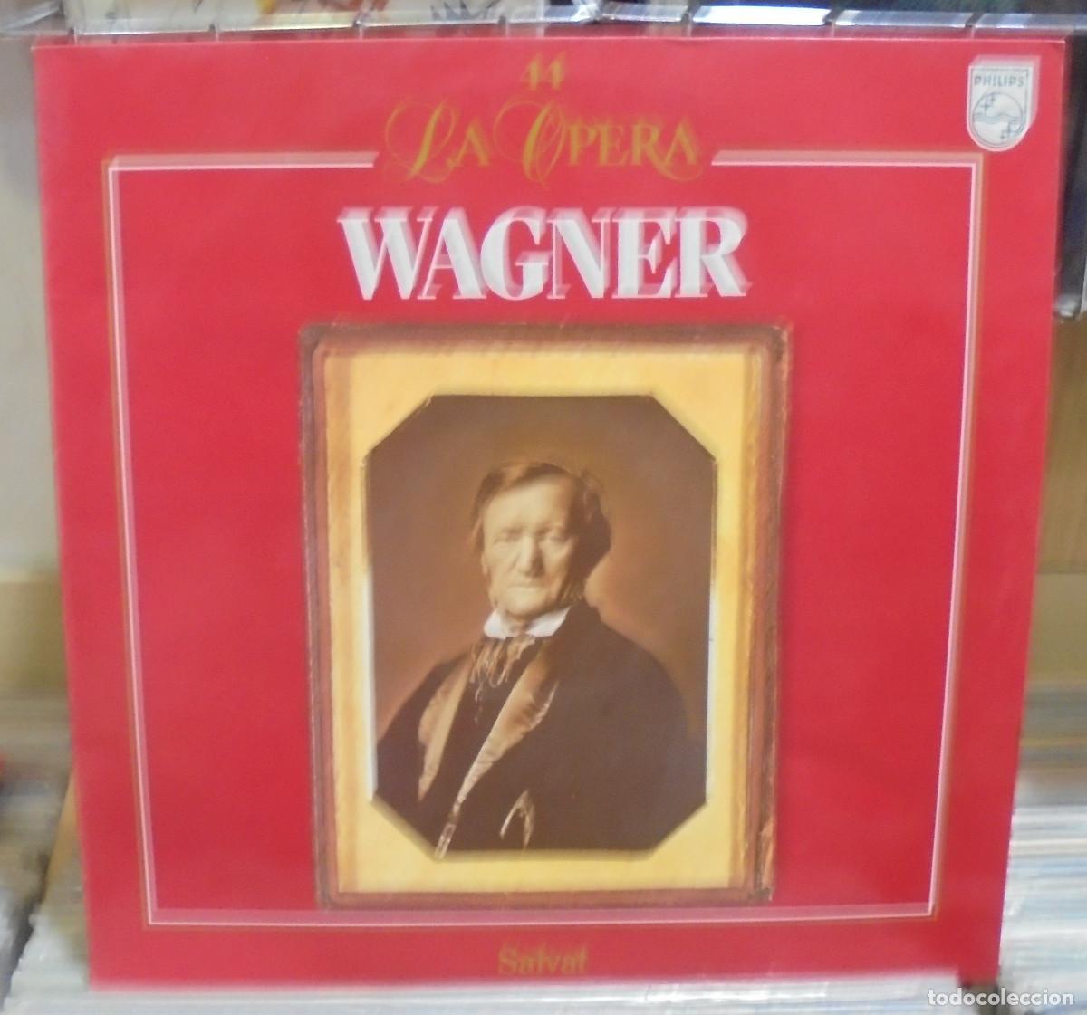 Discos de vinilo: Wagner, Colecci&oacute;n La &Oacute;pera, edici&oacute;n de 1988 -- LP - Foto 1
