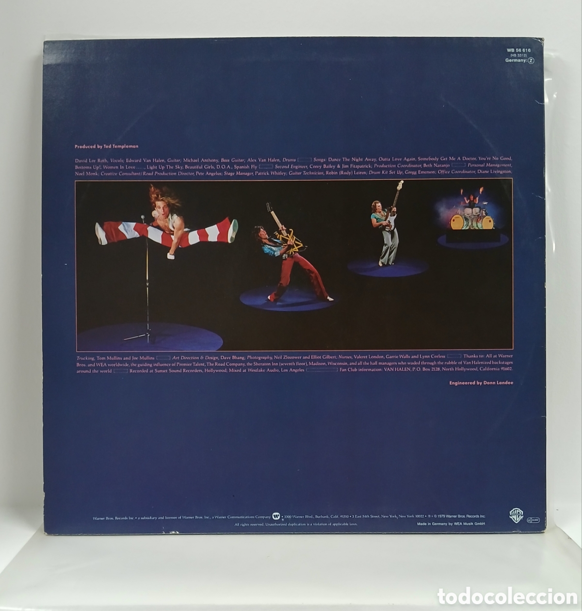 Discos de vinilo: VAN HALEN II LP. REED. GERMANY. 1981 (VG++) - Foto 2