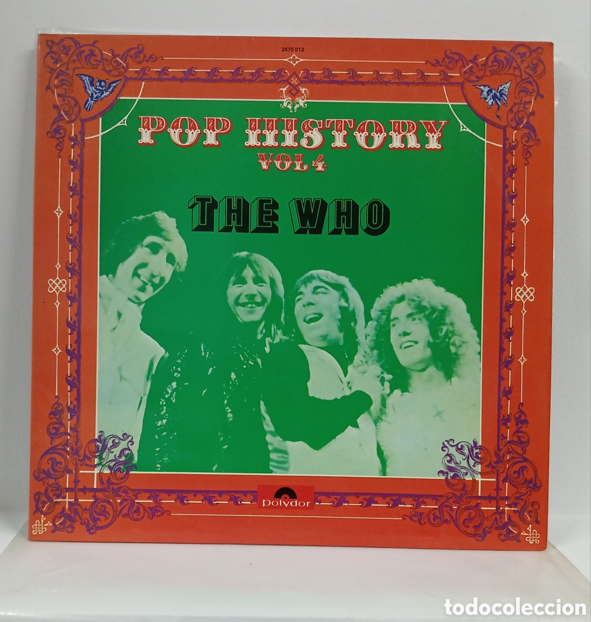 Discos de vinilo: THE WHO &rdquo;POP HISTORY VOL 4&rdquo; DOBLE LP. COMP. GATEFOLD. GERMANY. 1970 (VG+)