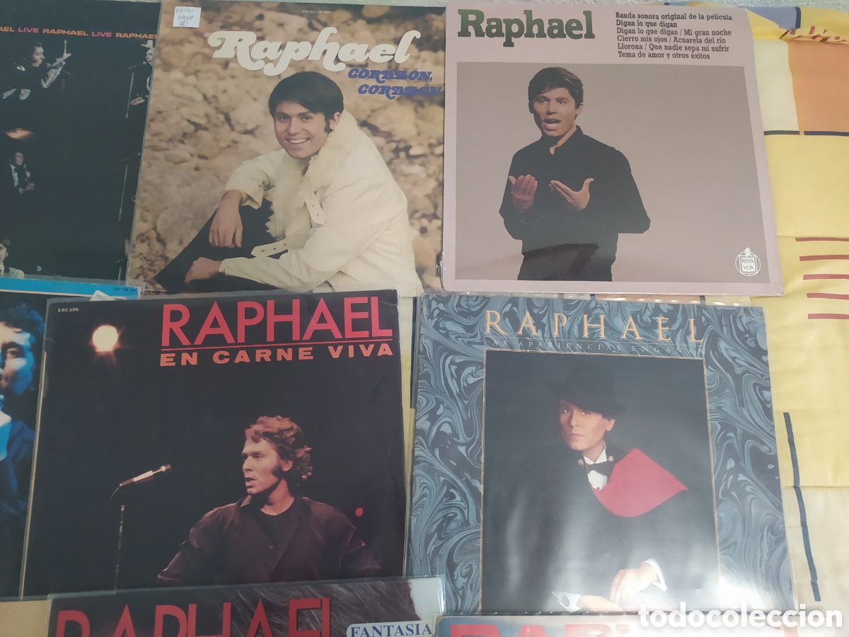 Discos de vinilo: Lote discograf&iacute;a vinilos Raphael - Foto 3