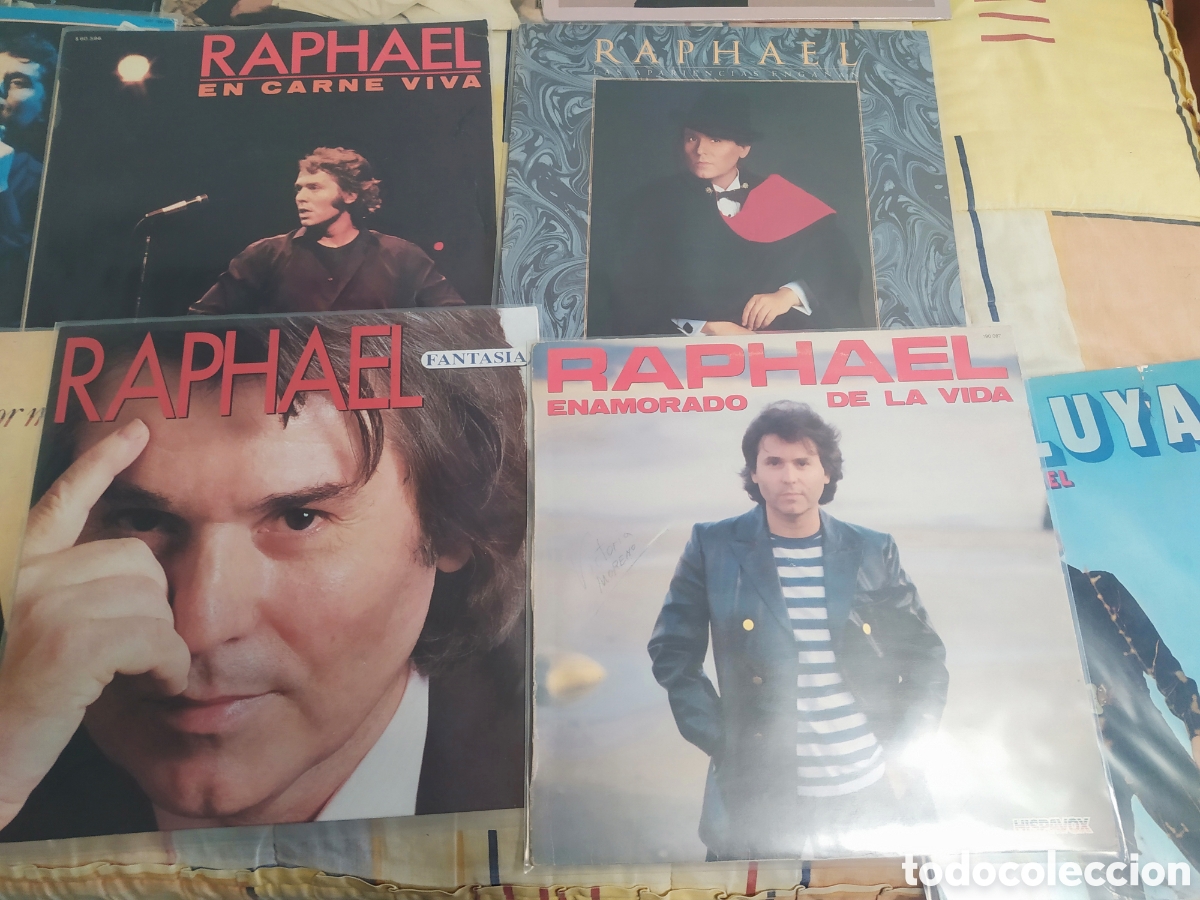 Discos de vinilo: Lote discograf&iacute;a vinilos Raphael - Foto 5