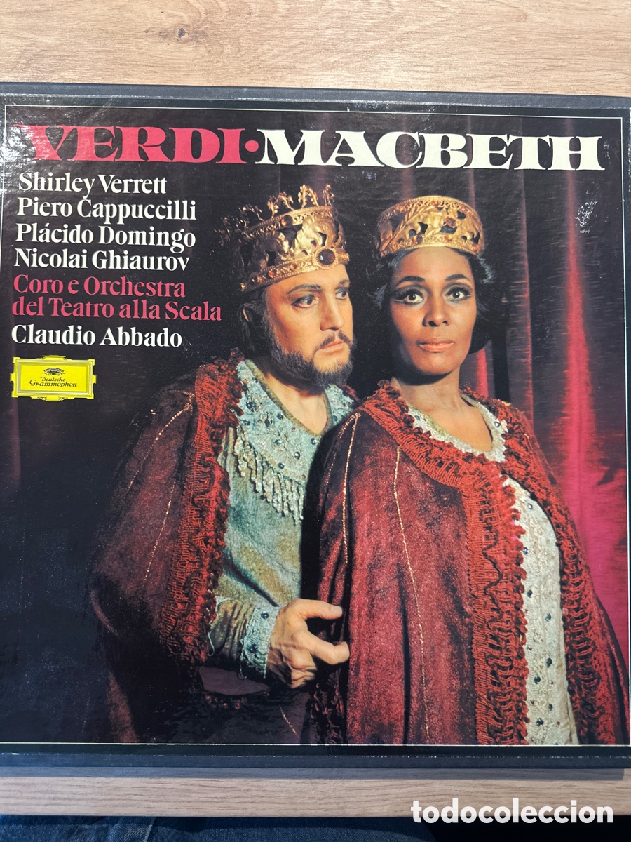 Discos de vinilo: &oacute;pera Macbeth de Giuseppe Verdi - Foto 1