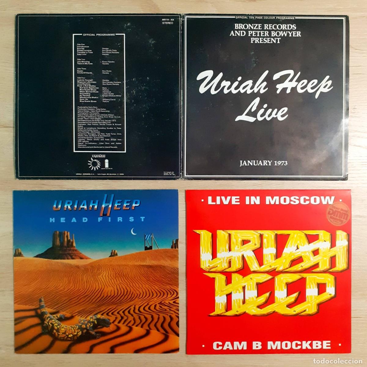 Discos de vinilo: Discos vinilo URIAH HEEP. 26&euro; cada uno - Foto 1