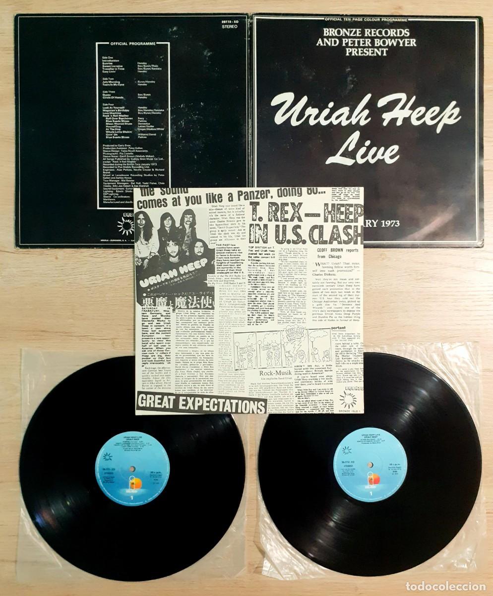 Discos de vinilo: Discos vinilo URIAH HEEP. 26&euro; cada uno - Foto 3