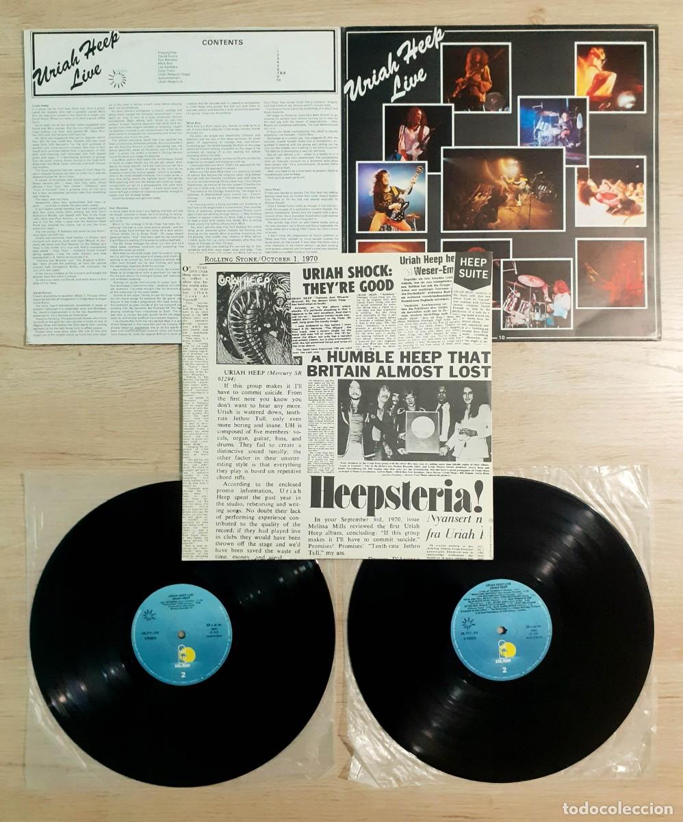 Discos de vinilo: Discos vinilo URIAH HEEP. 26&euro; cada uno - Foto 4