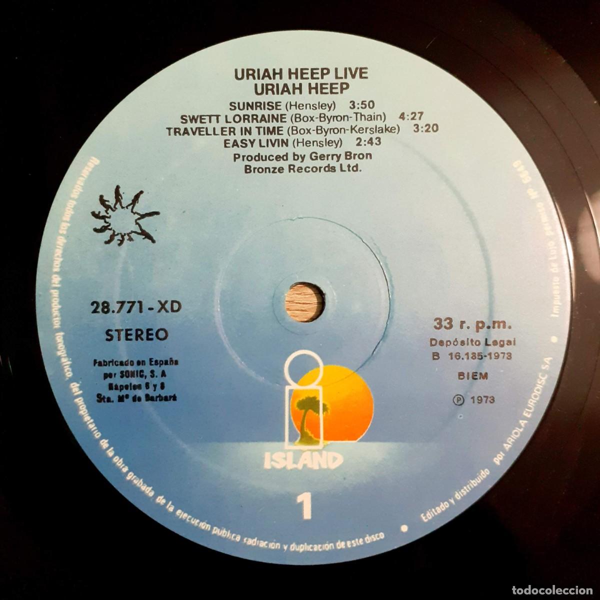 Discos de vinilo: Discos vinilo URIAH HEEP. 26&euro; cada uno - Foto 5