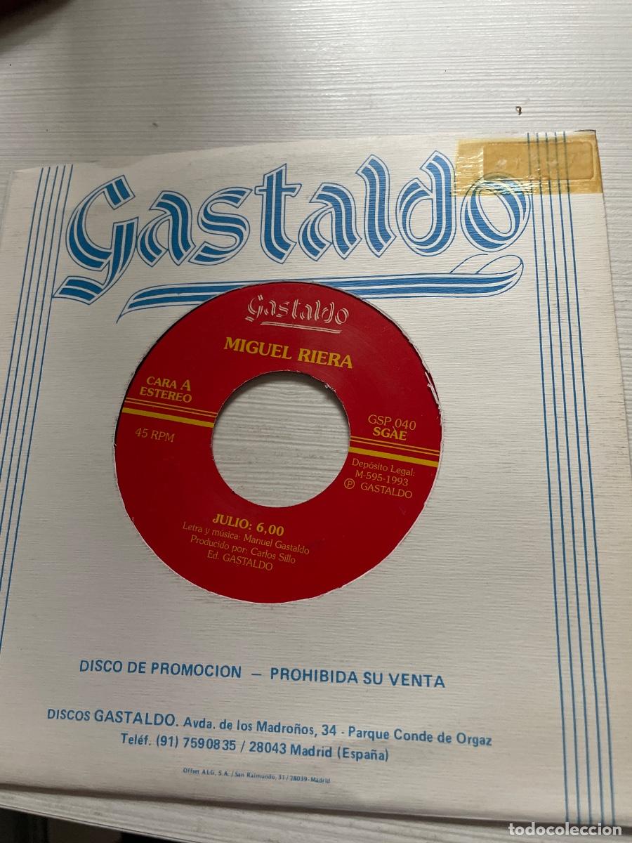 Discos de vinilo: Miguel riera julio vinilo - Foto 1