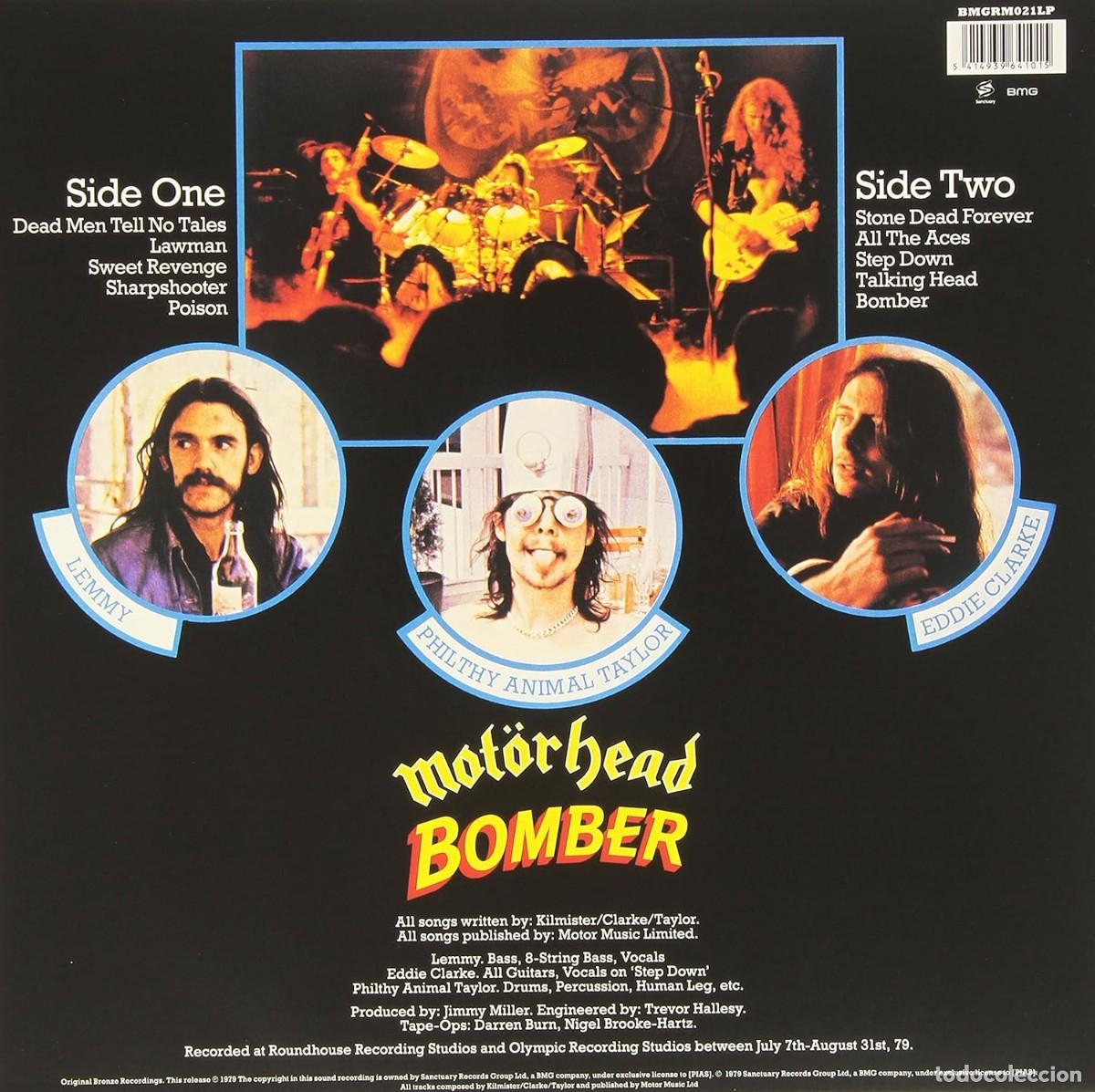 Discos de vinilo: Mot&ouml;rhead Bomber Limited Edition - LP - Foto 2