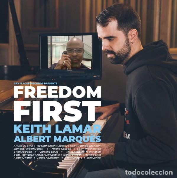 Discos de vinilo: Keith LaMar, Albert Marqu&eacute;s &lrm;&ndash;FREEDOM FIRST - LP - Foto 1